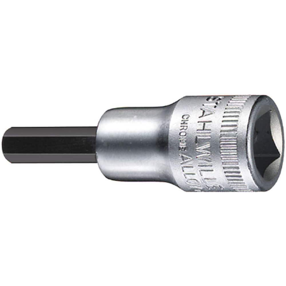 Hand Hex & Torx Bit Sockets, Socket Type: Hex Bit Socket , Hex Size (Inch): 5/32in , Bit Length: 20mm , Insulated: No , Tether Style: Not Tether Capable  MPN:02450010