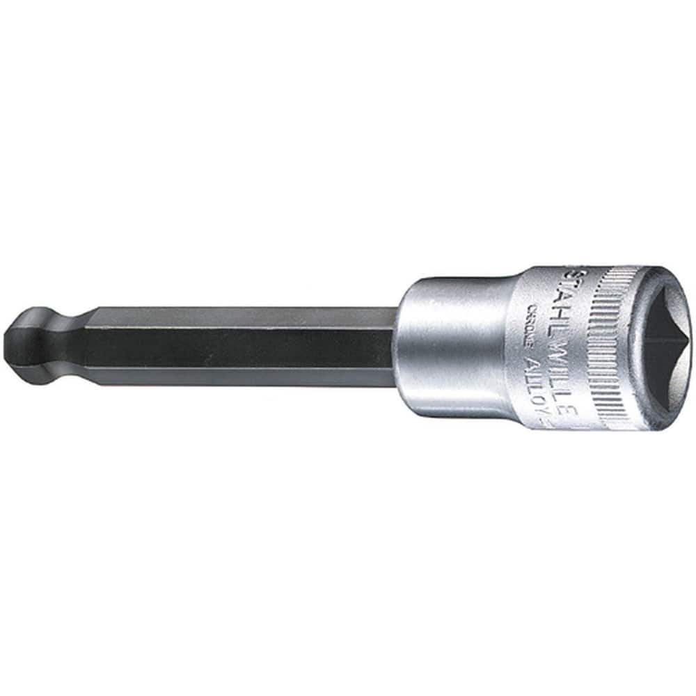 Hand Hex & Torx Bit Sockets, Socket Type: Ball End Socket , Hex Size (mm): 8.000 , Bit Length: 62mm , Insulated: No , Tether Style: Not Tether Capable  MPN:03280008