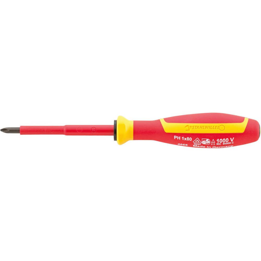 Precision & Specialty Screwdrivers, Tool Type: Precision Phillips Screwdriver , Phillips Point Size: 0 , Blade Length: 2 , Overall Length: 5.75  MPN:46653000