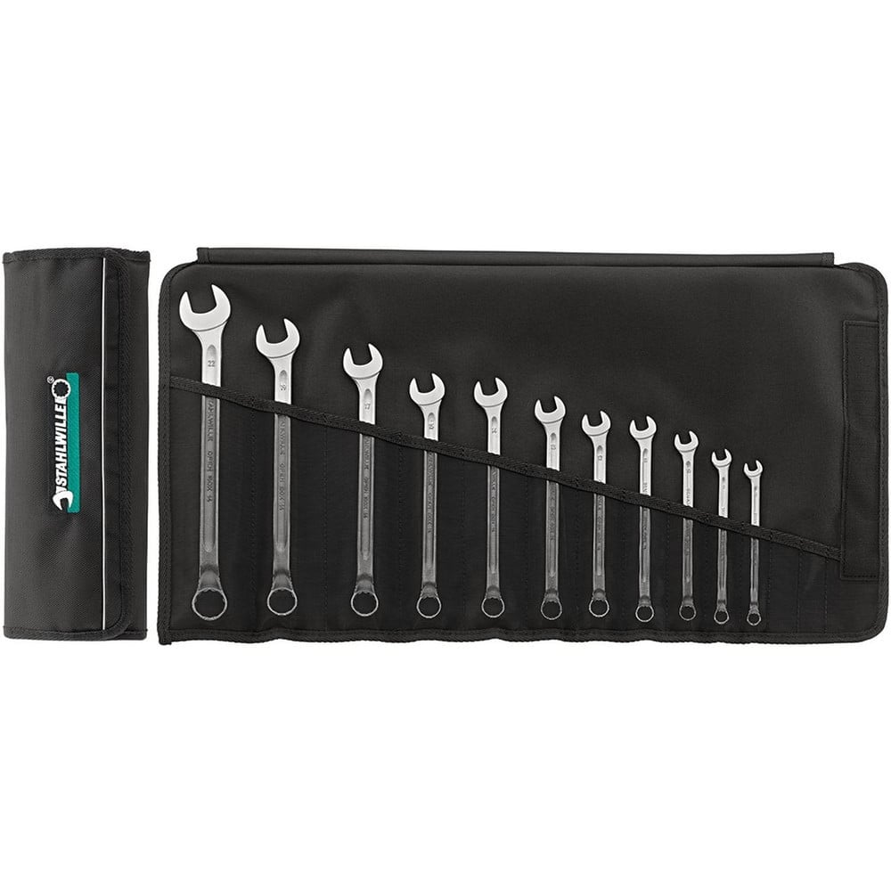 Wrench Sets, Set Type: Combination Wrench , System Of Measurement: Metric , Container Type: Roll, Wallet , Wrench Size: 10 to 32 mm , Material: Alloy Steel MPN:96401004