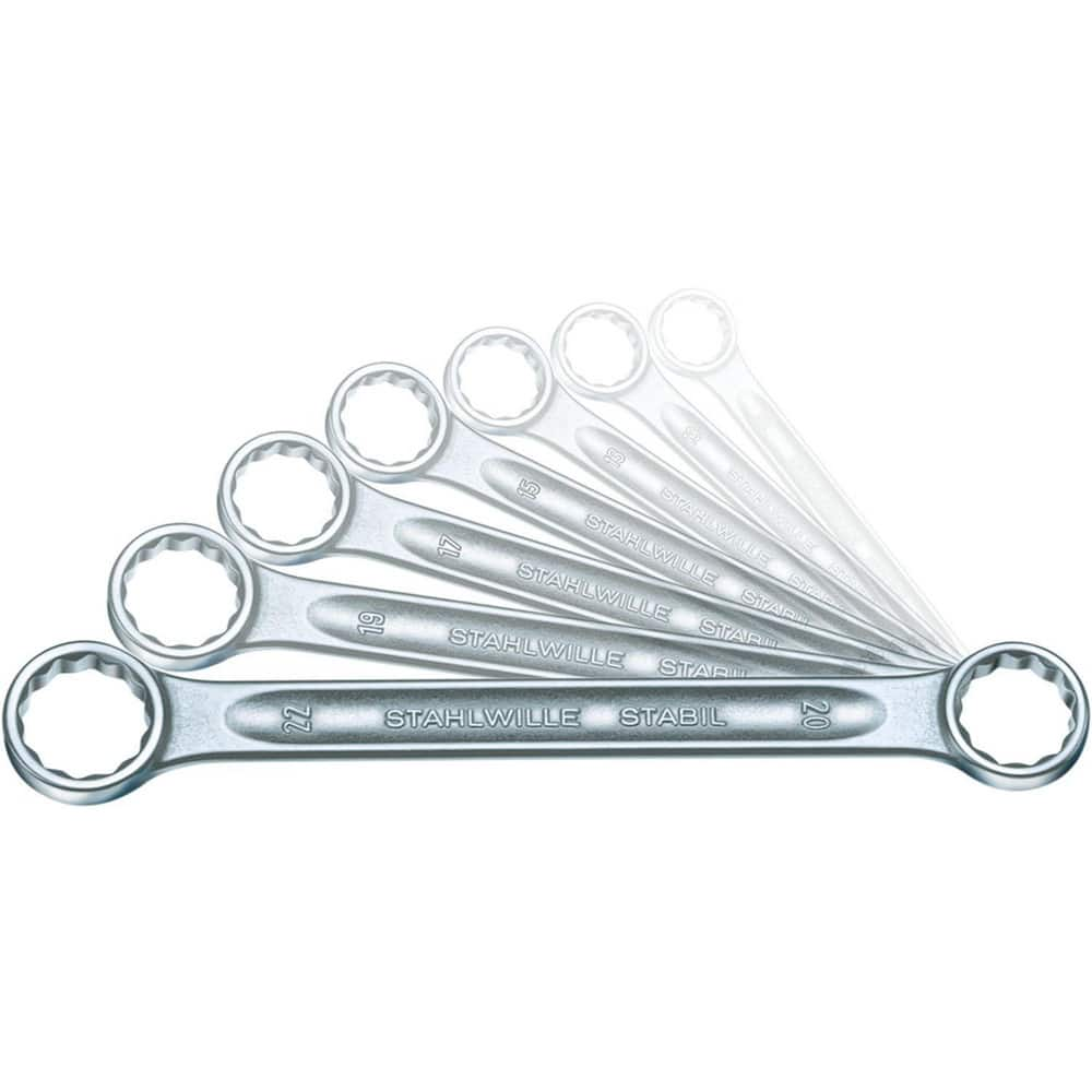 Wrench Sets, Set Type: Double Box End Wrench , System Of Measurement: Metric , Container Type: Carton , Wrench Size: 6x7 to 30x32 mm , Material: Alloy Steel MPN:96410501