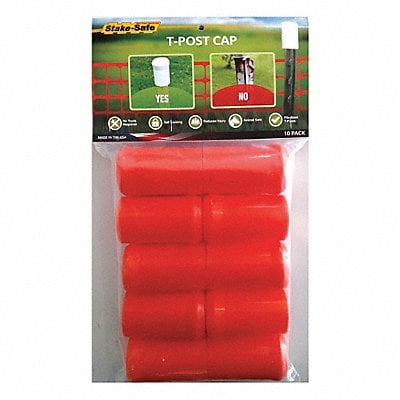 Post/Rebar Cap Orange 2 Dia PK10 MPN:1007O