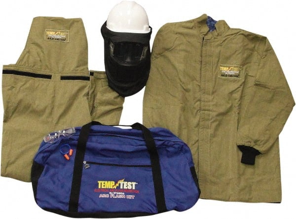 Arc Flash Clothing Kit: 2X-Large, Earplugs & Hard Hat MPN:TTK44TV-2XL