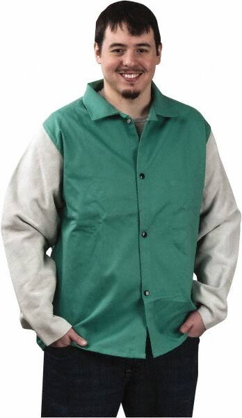 Jacket & Coat: Non-Hazardous Protection, Size Medium, Cotton MPN:FR630LS-M