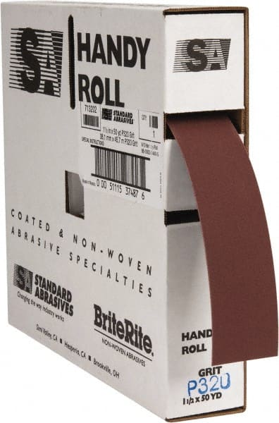 Shop Roll: 320 Grit, Aluminum Oxide MPN:7010369525