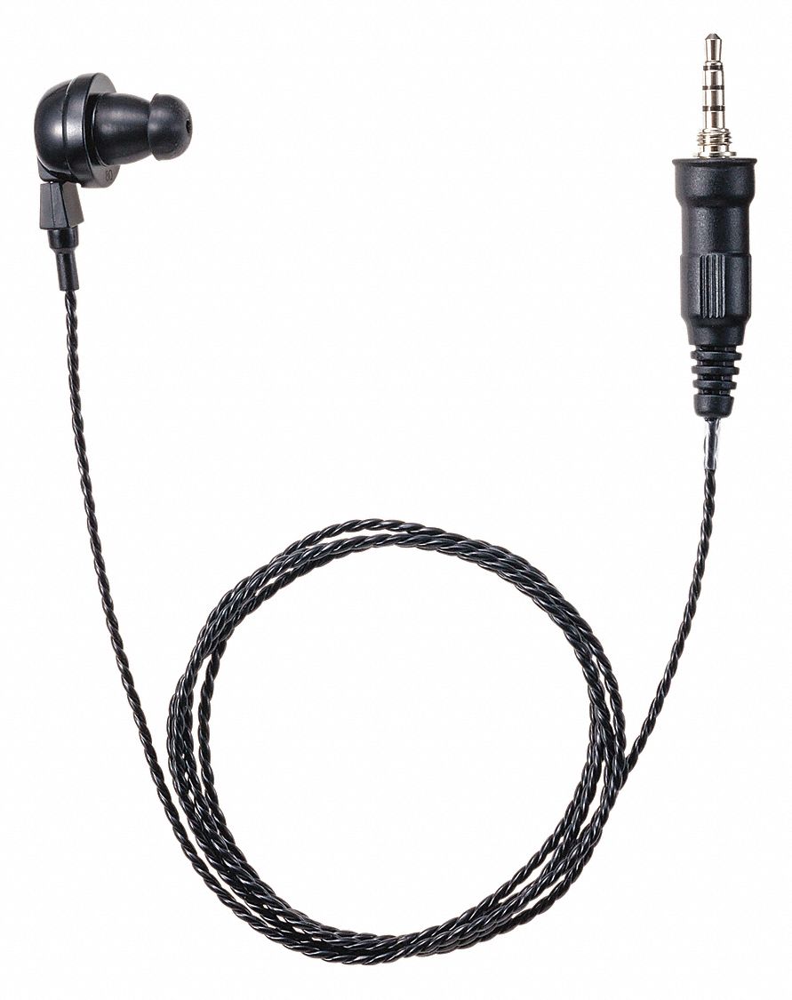 Ear Loop Earpiece Push to Talk No Black MPN:SEP-10A