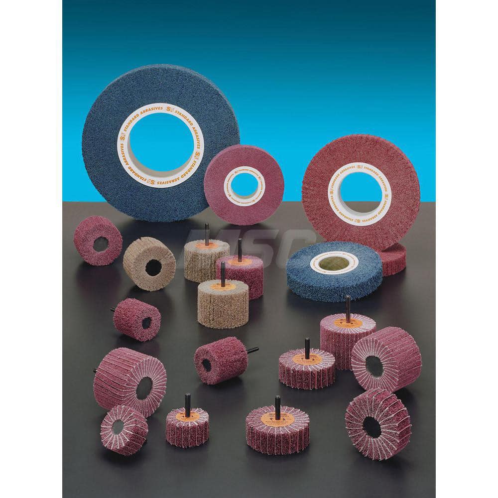 Unmounted Flap Wheels, Abrasive Type: Non-Woven , Abrasive Material: Aluminum Oxide , Outside Diameter (Inch): 12 , Face Width (Inch): 3 , Grade: Medium  MPN:7010330868