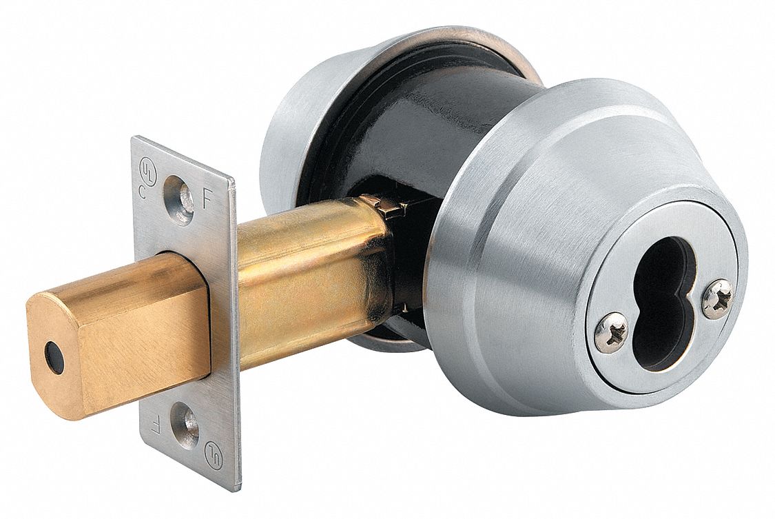 Deadbolt Locks 2 Grade Cylindrical Zinc MPN:QDB2816266ADBSLC