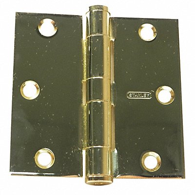 Template Hinge Concealed Bright Brass MPN:CB179 3 5X3 5 FM SW DOOR HINGE  3  STL