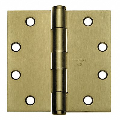 Template Hinge Concealed Bright Brass MPN:CB179 4 5X4 5 FM STDWT DOOR HINGE 3  STL