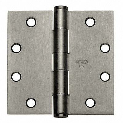 Template Hinge Concealed Dull Chrome MPN:CB179 4 5X4 FM STDWT DOOR HINGE 26D  STL