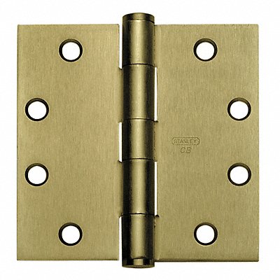 Template Hinge Concealed Bright Brass MPN:CB179NRP 4 5X4 5 FM DOOR HINGE 3  STL