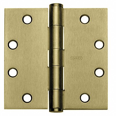 Template Hinge Removable Bright Brass MPN:F179 4 5X4 DOOR HINGE 3  STL