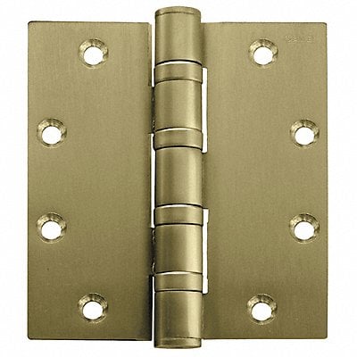 Template Hinge Flush Ball Bright Brass MPN:FBB168 5X4 5 HW DOOR HINGE 3  STL