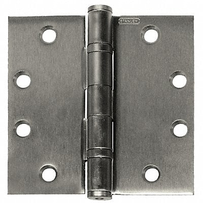 Template Hinge Flush Ball Nonremovable MPN:FBB179NRP 5X4 5 DOOR HINGE 26D  STL