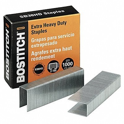 Staples Heavy Duty 3/16 in Leg PK1000 MPN:BOSSB38HD1M