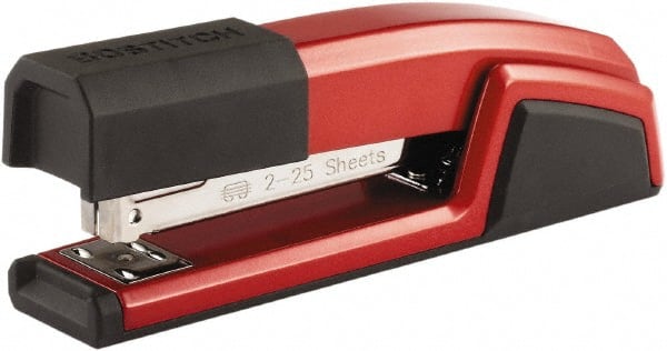 25 Sheet Full Strip Desktop Stapler MPN:BOSB777RED