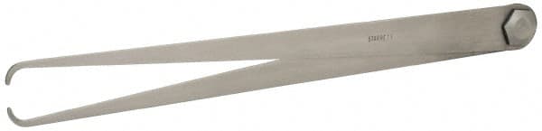 18 Inch Leg, Firm Joint, Steel, Polished, Inside Caliper MPN:50197