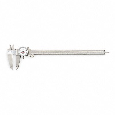 Dial Caliper w/Case 12 In White MPN:3202-12