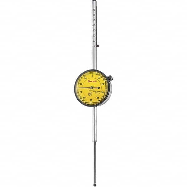 75mm Range, 0-100 Dial Reading, 0.01mm Graduation Dial Drop Indicator MPN:56231