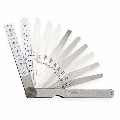 Feel Gauge Set w/ Wire Taper Gauges MPN:245