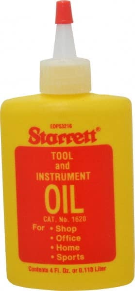 Starrett Tool & Instrument Oil: MPN:53216