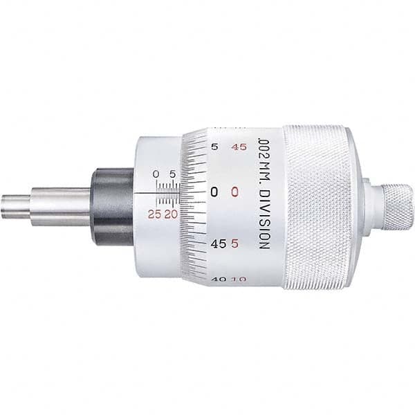 25mm, 2-1/16 Inch Plain Thimble, 5/16 Inch Diameter x 1-7/16 Inch Long Spindle, Mechanical Micrometer Head MPN:67127