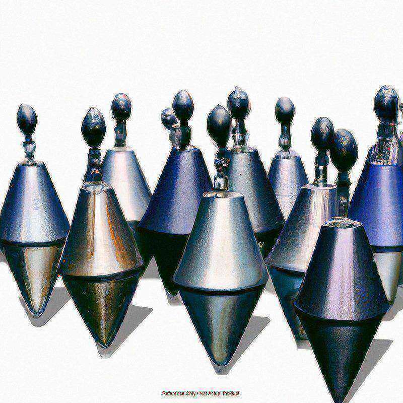 Plumb Bobs, Weight (oz.): 14.50 , Material: Steel , Replaceable Tip: Yes  MPN:50663