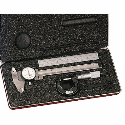 Precision Measuring Kit Dial Caliper MPN:S909MZ