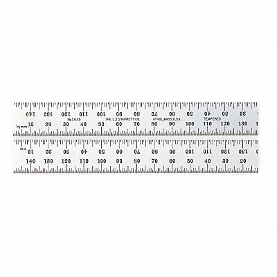 Steel Rule Flexible 150mm Type 35 Grad MPN:C635-150