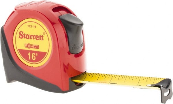 Tape Measure: 16' Long, 1