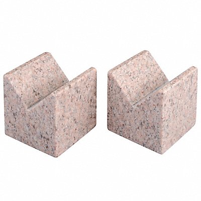 Granite V-Blocks Pink 5-Face A 3x3x3 PR MPN:81530