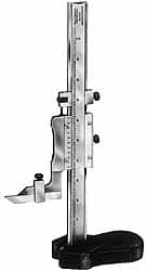 0 to 18 Inch Measurement, 0.001 Inch Graduation, Vernier Height Gage MPN:51231