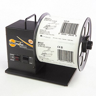 Electric Label Rewinder Black MPN:LR4500