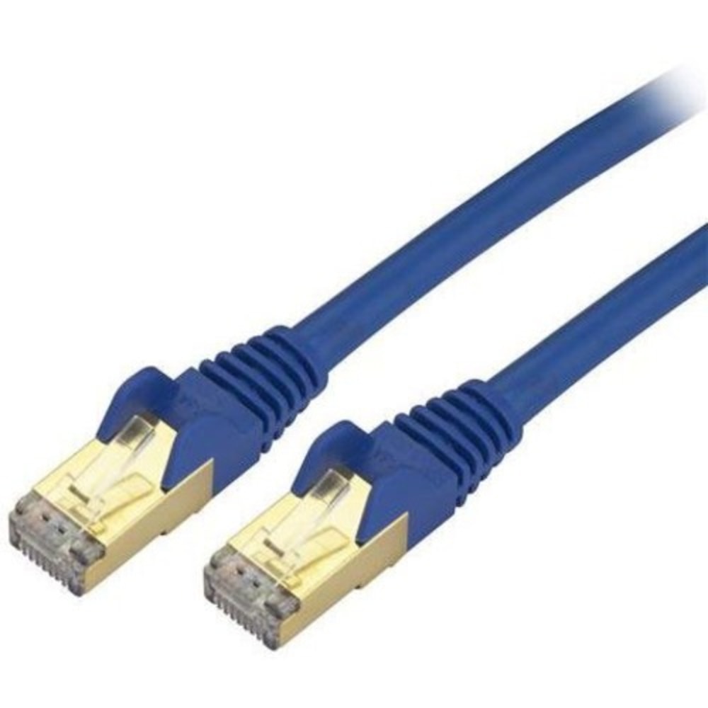 StarTech.com 6 in CAT6a Ethernet Cable (Min Order Qty 6) MPN:C6ASPAT6INBL