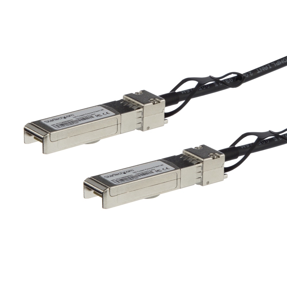 StarTech.com 1m SFP+ to SFP+ Direct Attach Cable for Juniper EX-SFP-10GE-DAC-1M 10GbE SFP+ Copper DAC 10 Gbps Passive Twinax - 100% Juniper EX-SFP-10GE-DAC-1M Compatible 1m direct attached cable (Min Order Qty 2) MPN:EXSFP10GE1M