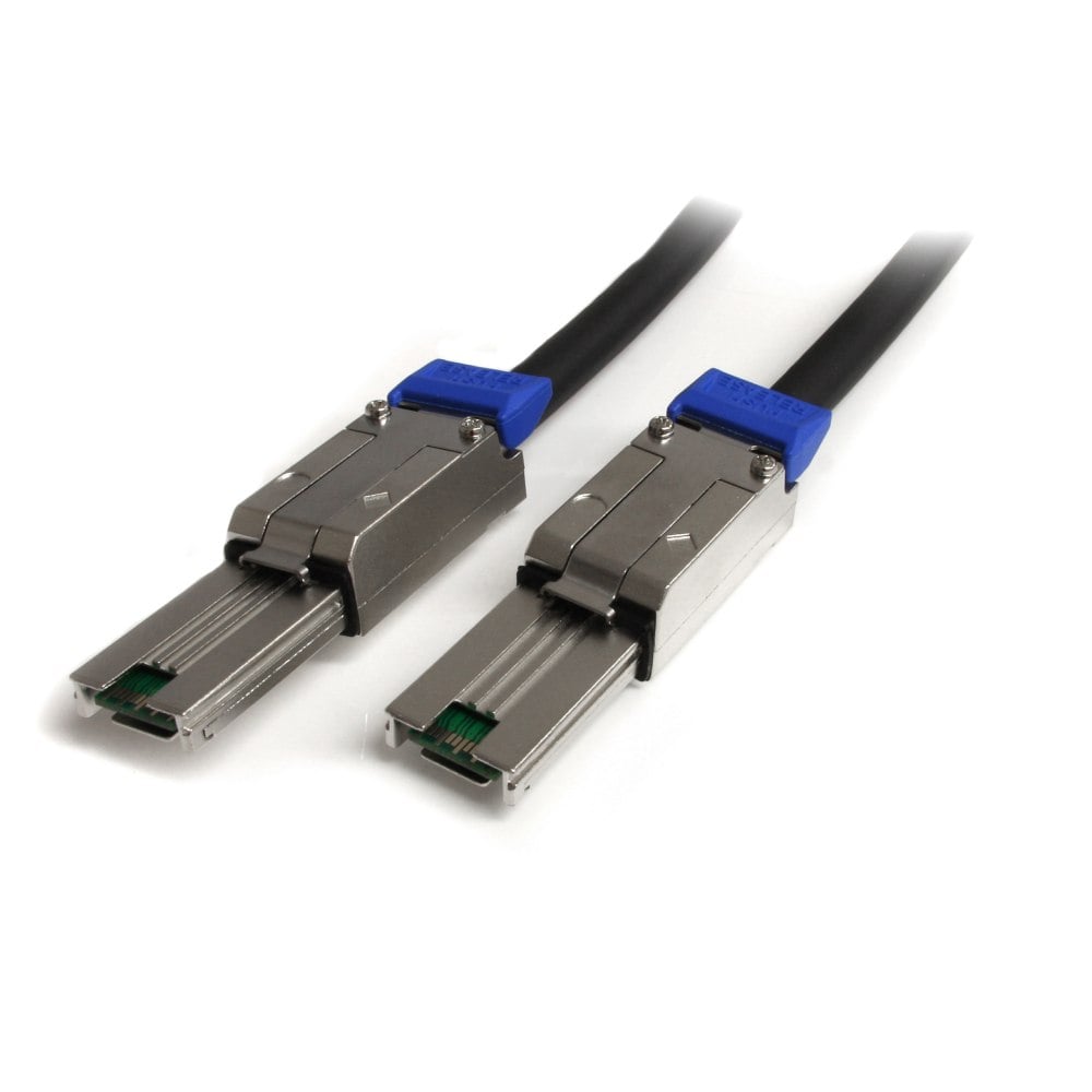 StarTech.com 1m External Mini SAS Cable - Serial Attached SCSI SFF-8088 to SFF-8088 MPN:ISAS88881