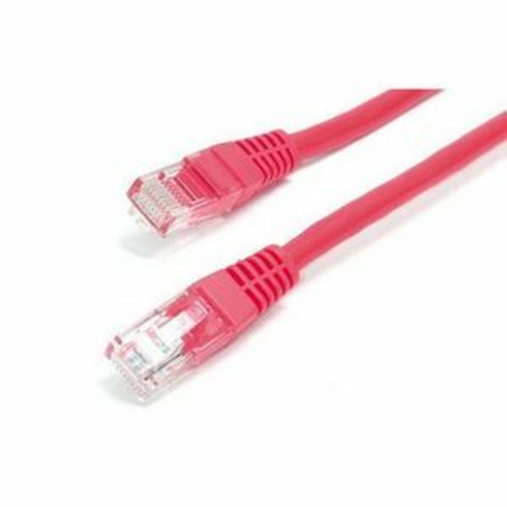 StarTech.com Cat5e Molded UTP Patch Cable, 6ft, Red (Min Order Qty 10) MPN:M45PATCH6RD