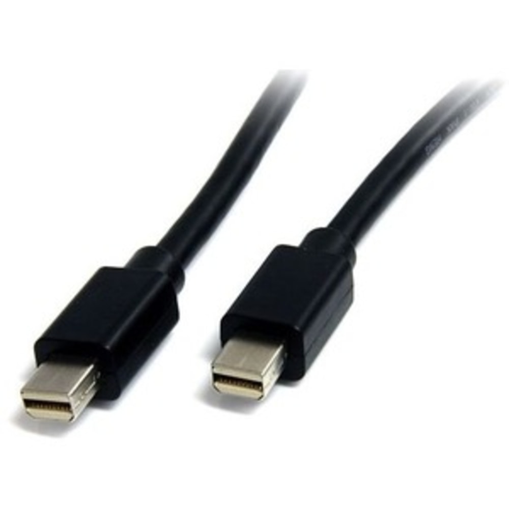 StarTech.com 3ft (1m) MiniPort Cable, 4K x 2K Ultra HD Video, MiniPort 1.2 Cable, Mini DP Cable for Monitor, mDP Cord, M/M (Min Order Qty 5) MPN:MDISPLPORT3