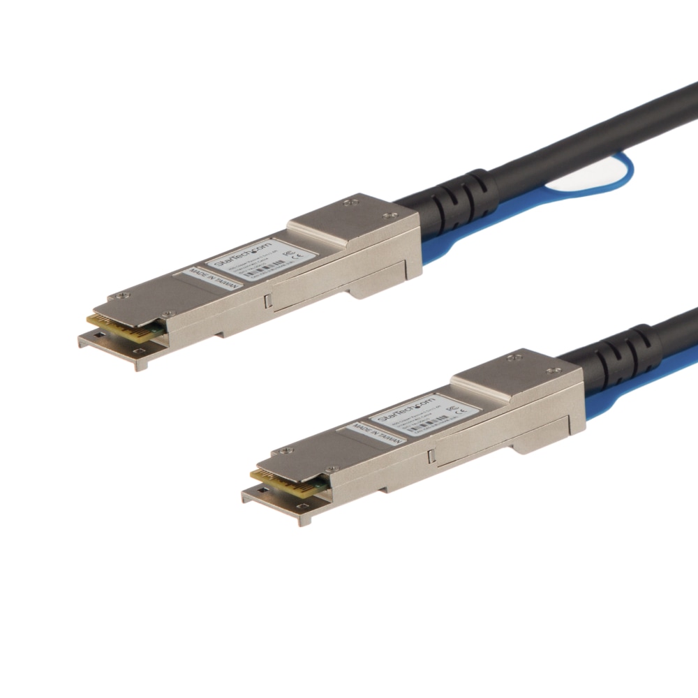 StarTech.com 5m 40G QSFP+ to QSFP+ Direct Attach Cable for Cisco QSFP-H40G-ACU5M - 40GbE Copper DAC 40 Gbps Active Twinax - 100% Cisco QSFP-H40G-ACU5M Compatible 5m 40G direct attach cable MPN:QSFPH40GACU5