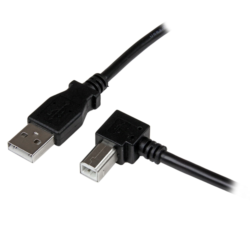 StarTech.com 3m USB 2.0 A to Right Angle B Cable - M/M (Min Order Qty 15) MPN:USBAB3MR