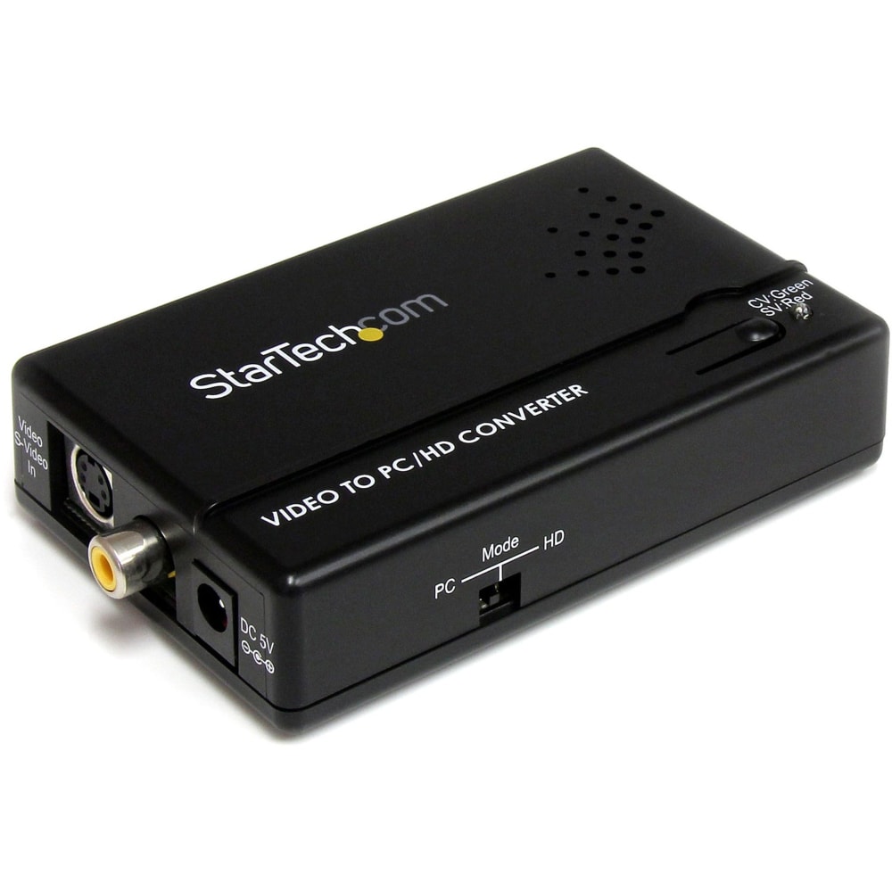 StarTech.com Composite and S-Video to VGA Video Scan Converter MPN:VID2VGATV2