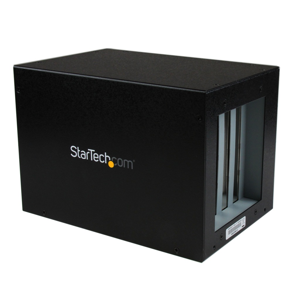 StarTech.com PCI Express to 4 Slot PCI Expansion System - PCI Express to Four Slot PCI Expansion Bay - System bus extender - Add four external PCI expansion card slots to a desktop or laptop computer system - PCI Expansion Chassis - External PCI slot MPN: