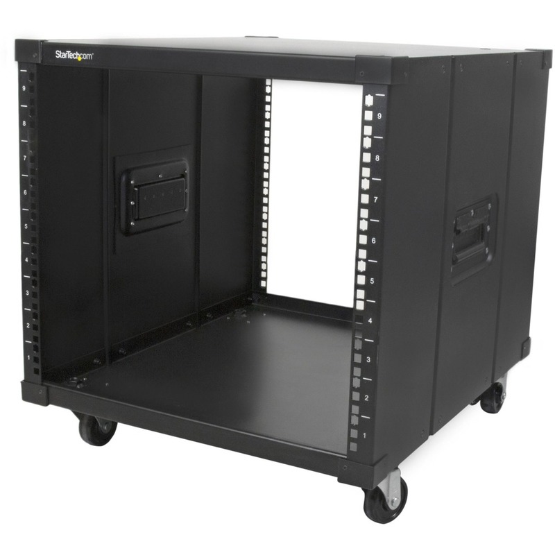 StarTech.com Portable Server Rack with Handles - Rolling Cabinet - 9U MPN:RK960CP