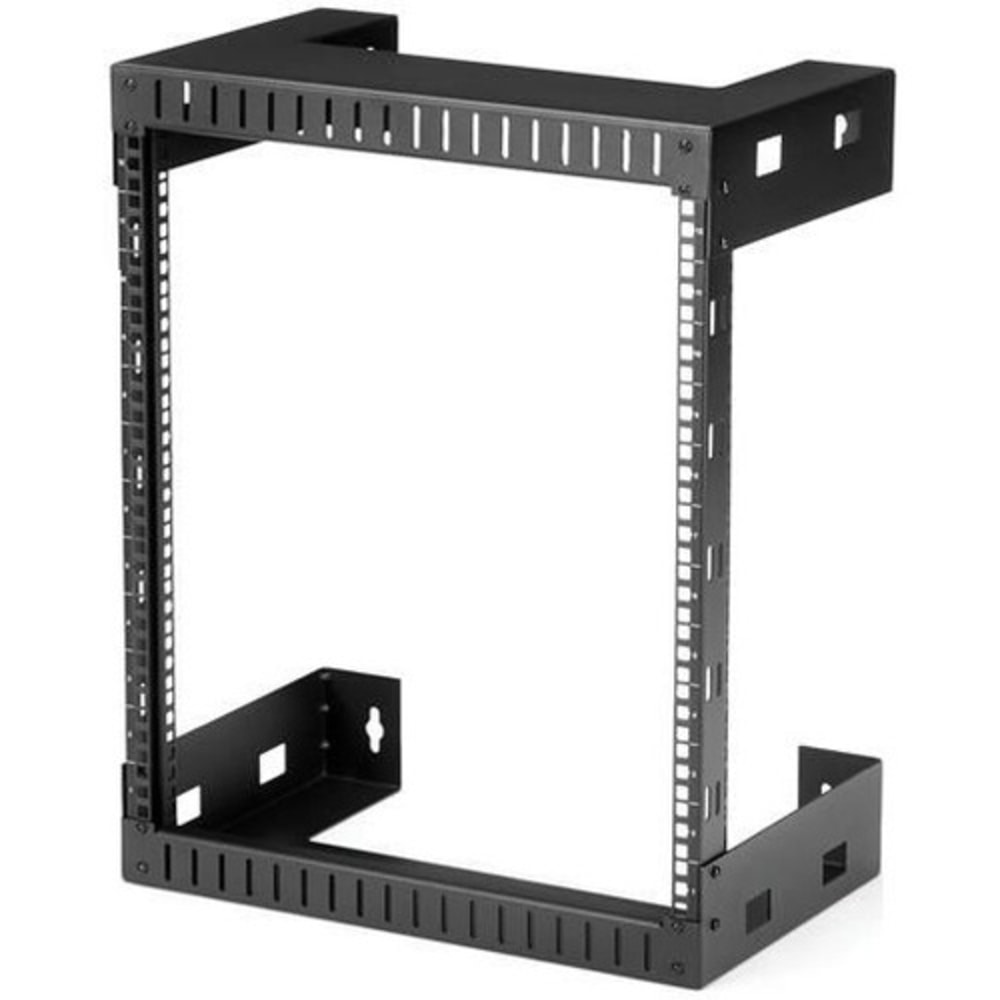 StarTech.com 12U Wallmount Server Rack- Equipment rack - 12in Depth - Save space by mounting your equipment on the wall - Easy installation with mounting points positioned 16 in. apart to match standard wall studs MPN:RK12WALLO