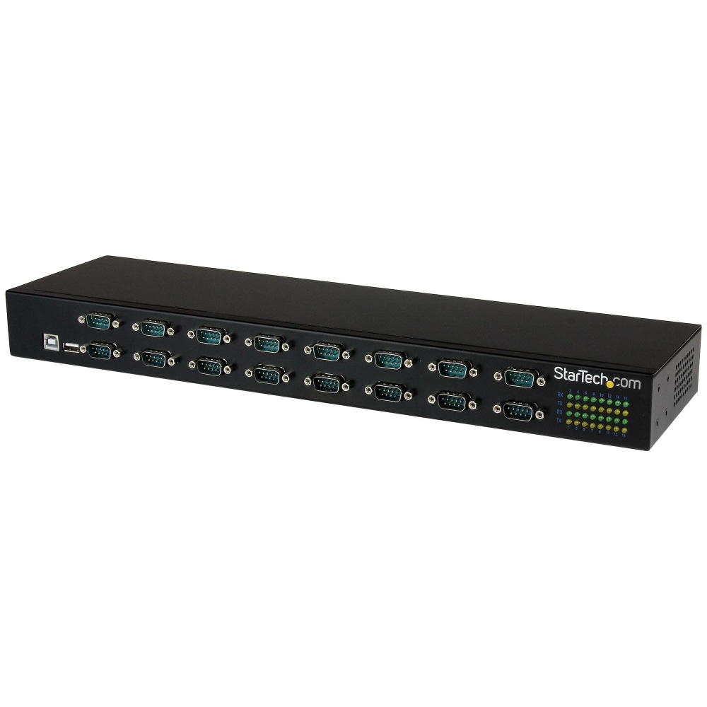 StarTech.com 16 Port COM Port Retention USB to Serial Hub MPN:ICUSB23216FD