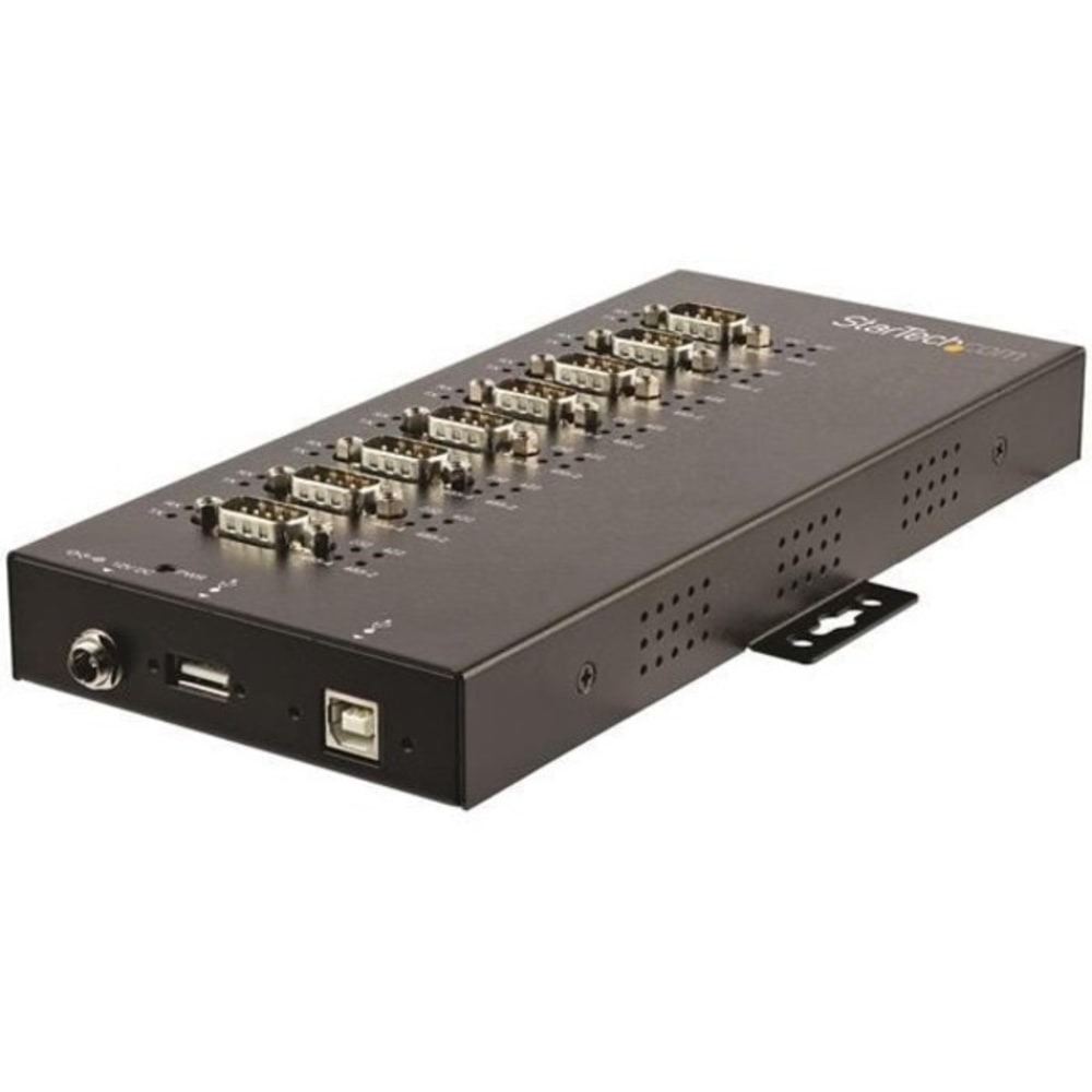 StarTech.com 8-Port Industrial USB to RS-232/422/485 Serial Adapter - 15 kV ESD Protection - USB to Serial Adapter - Add eight COM ports supporting three serial protocols to easily connect serial devices to your computer through USB MPN:ICUSB234858I