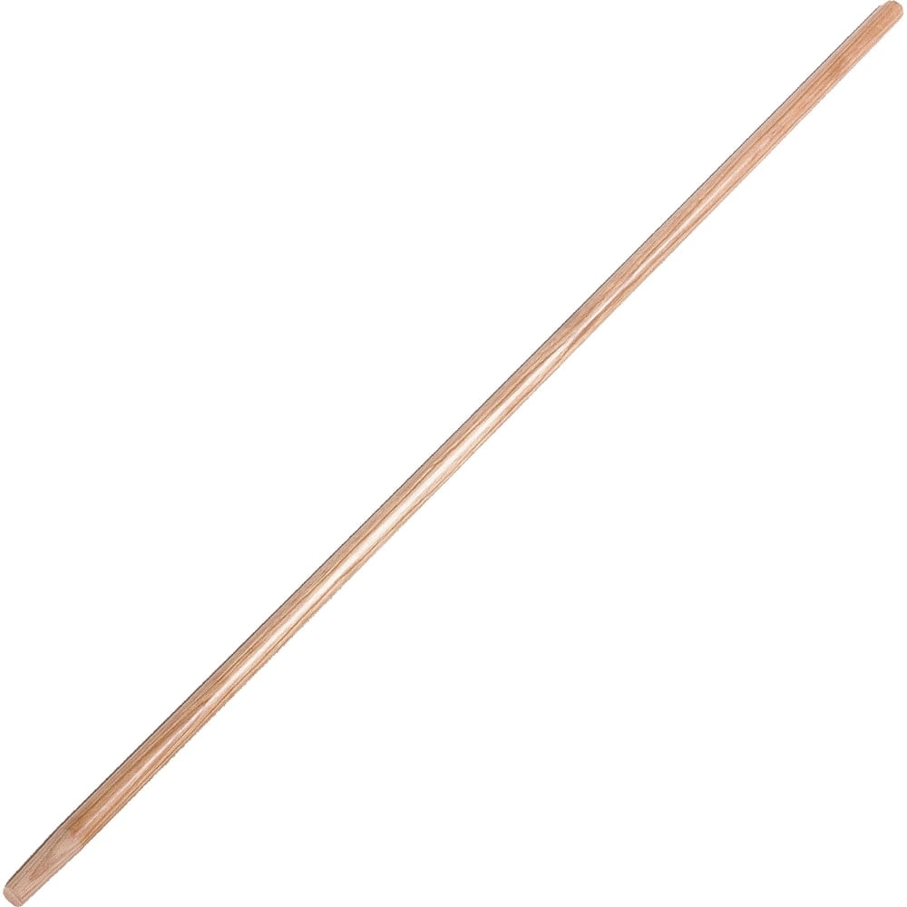 Ettore Floor Squeegee Wooden Pole Handle - 54in Length - 1in Diameter - Natural - Wood - 6 / Carton (Min Order Qty 2) MPN:1628CT