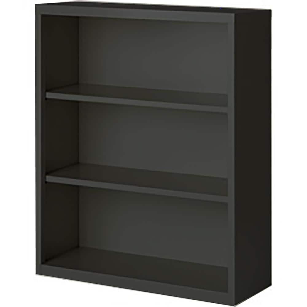 Bookcases, Overall Height: 42 , Overall Width: 36 , Overall Depth: 18 , Material: Steel , Color: Charcoal  MPN:BCA-364218-C