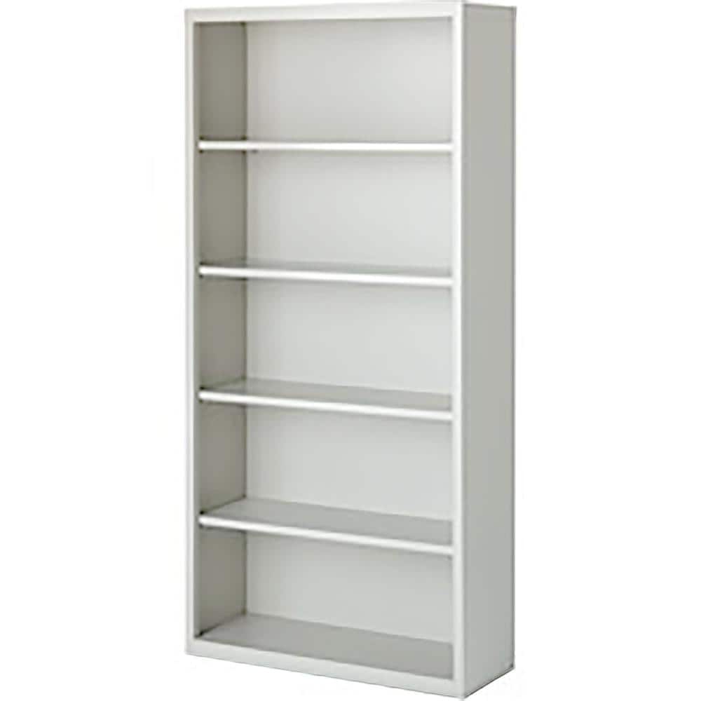 Bookcases, Overall Height: 72 , Overall Width: 36 , Overall Depth: 13 , Material: Steel , Color: Denim Blue  MPN:BCA-367213-DB